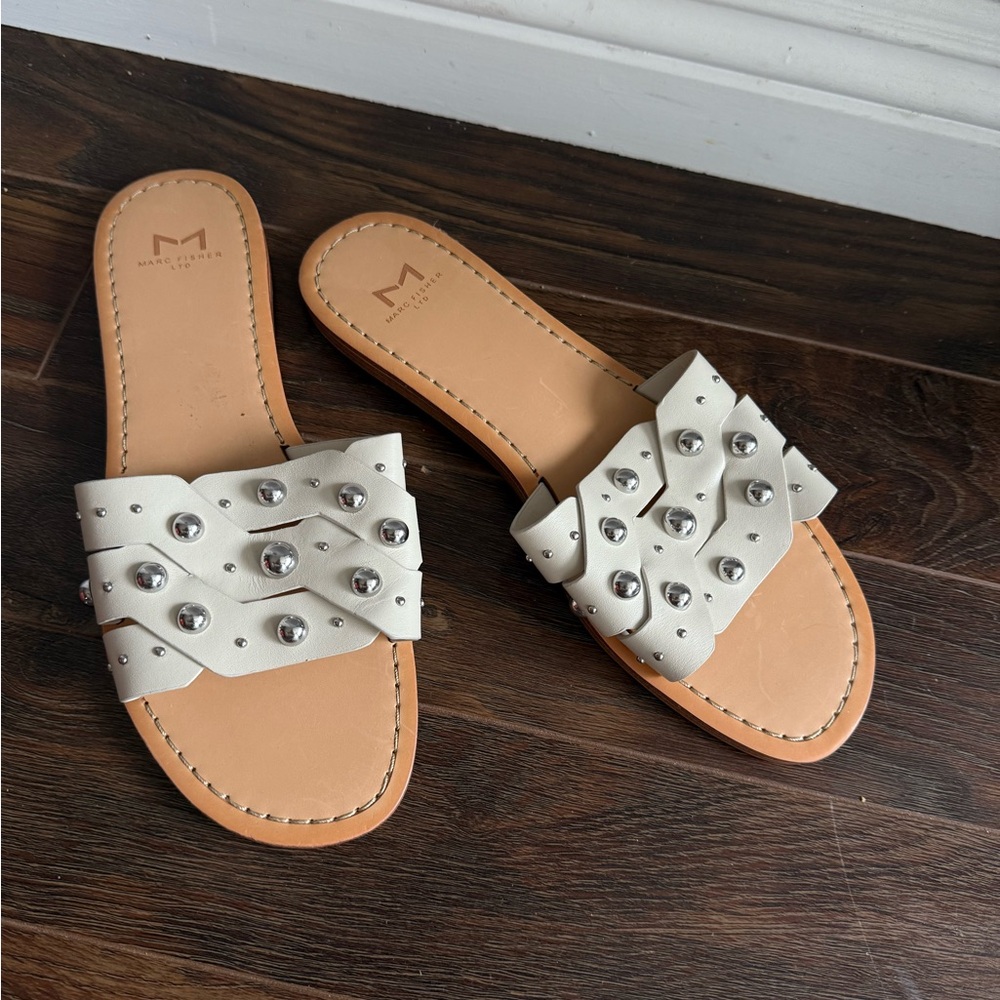 Matisse Women's White Studded Sandals
